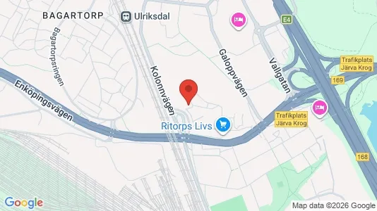 Apartments for rent i Solna - kort over placeringen