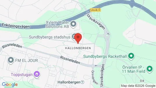 Apartments for rent i Sundbyberg - kort over placeringen