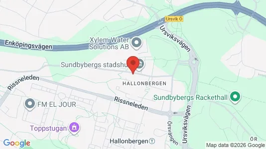 Apartments for rent i Sundbyberg - kort over placeringen