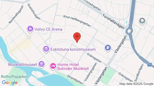Apartments for rent i Eskilstuna - kort over placeringen