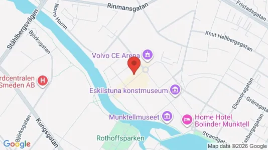 Apartments for rent i Eskilstuna - kort over placeringen