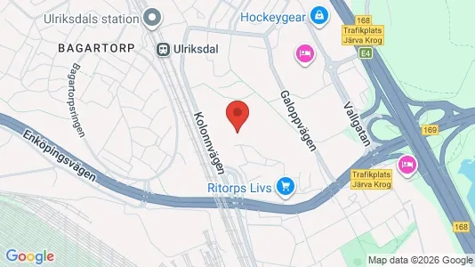 Apartments for rent i Solna - kort over placeringen