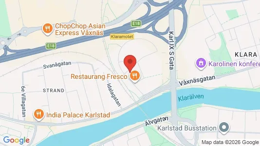 Apartments for rent i Karlstad - kort over placeringen