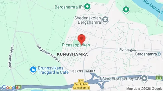 Rooms for rent i Solna - kort over placeringen