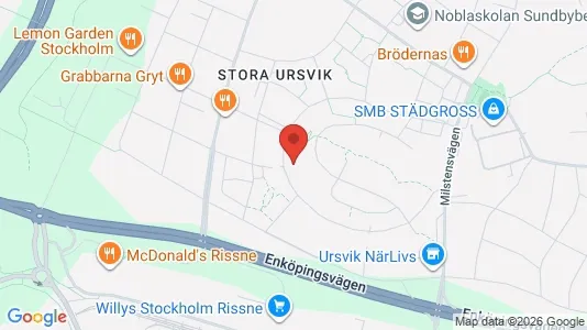 Apartments for rent i Sundbyberg - kort over placeringen