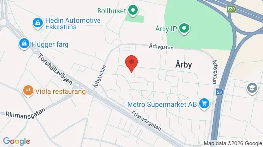 Apartments for rent i Eskilstuna - kort over placeringen