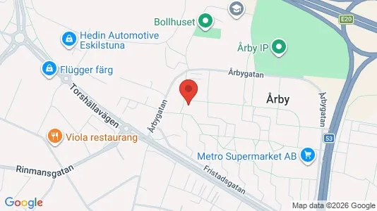 Apartments for rent i Eskilstuna - kort over placeringen