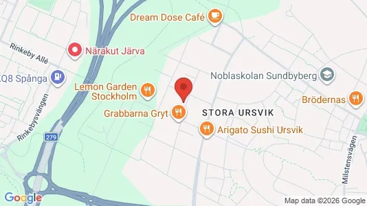 Apartments for rent i Sundbyberg - kort over placeringen