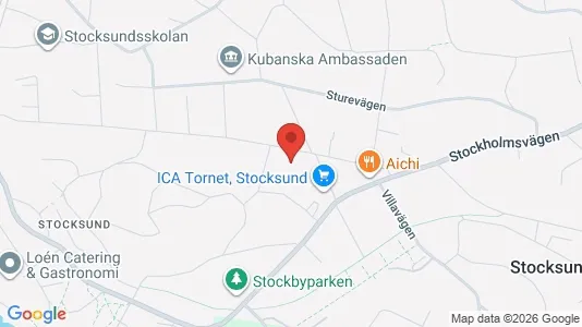 Apartments for rent i Danderyd - kort over placeringen