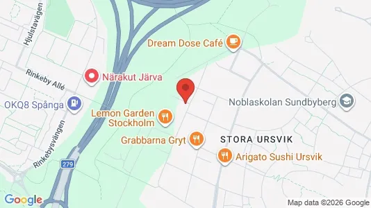 Apartments for rent i Sundbyberg - kort over placeringen