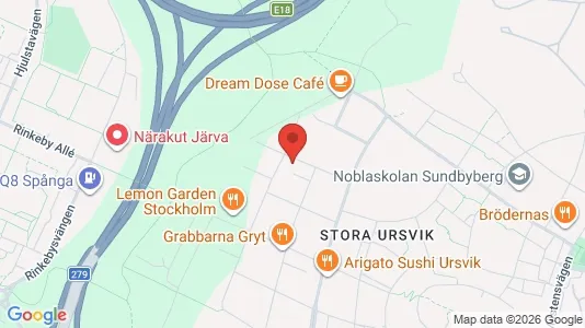 Apartments for rent i Sundbyberg - kort over placeringen