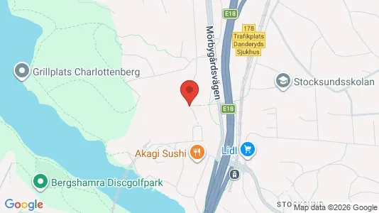 Apartments for rent i Danderyd - kort over placeringen