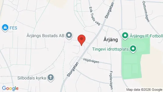 Apartments for rent i Årjäng - kort over placeringen