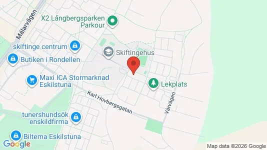 Apartments for rent i Eskilstuna - kort over placeringen