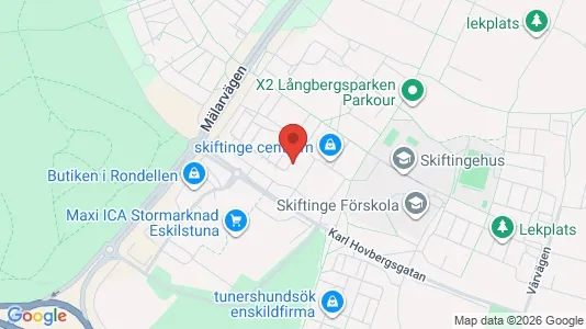 Apartments for rent i Eskilstuna - kort over placeringen
