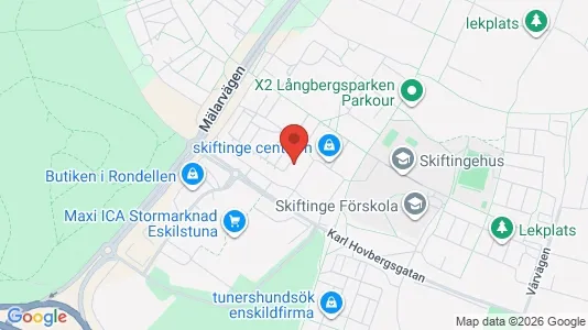 Apartments for rent i Eskilstuna - kort over placeringen