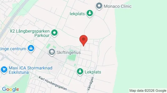 Apartments for rent i Eskilstuna - kort over placeringen