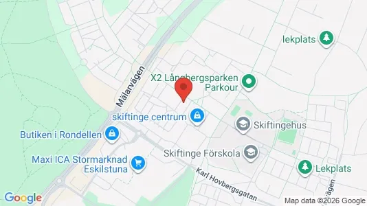 Apartments for rent i Eskilstuna - kort over placeringen