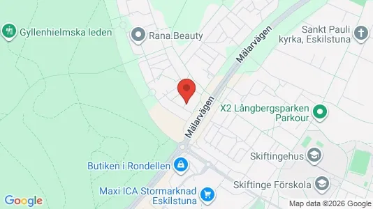 Apartments for rent i Eskilstuna - kort over placeringen
