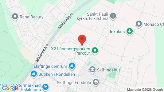 Apartments for rent i Eskilstuna - kort over placeringen