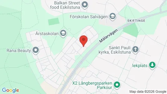 Apartments for rent i Eskilstuna - kort over placeringen