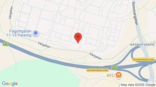 Apartments for rent i Karlstad - kort over placeringen