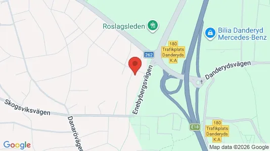 Apartments for rent i Danderyd - kort over placeringen