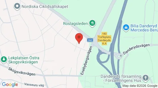 Apartments for rent i Danderyd - kort over placeringen