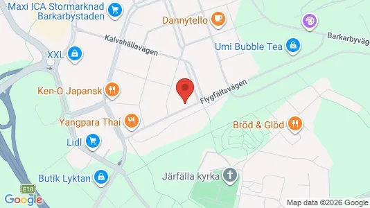 Apartments for rent i Järfälla - kort over placeringen