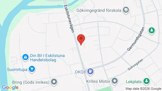 Apartments for rent i Eskilstuna - kort over placeringen