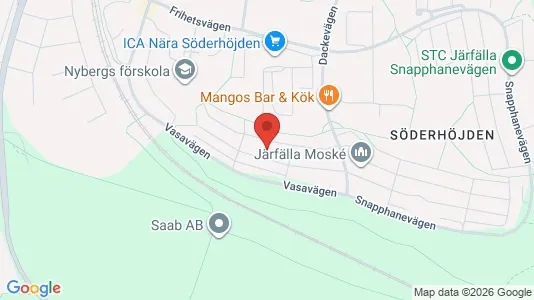 Apartments for rent i Järfälla - kort over placeringen