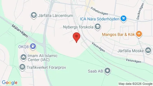 Apartments for rent i Järfälla - kort over placeringen