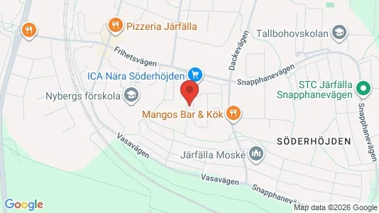 Apartments for rent i Järfälla - kort over placeringen