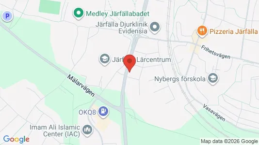 Apartments for rent i Järfälla - kort over placeringen