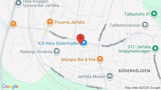 Apartments for rent i Järfälla - kort over placeringen