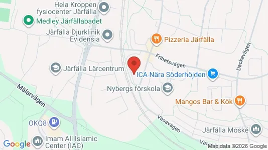Apartments for rent i Järfälla - kort over placeringen