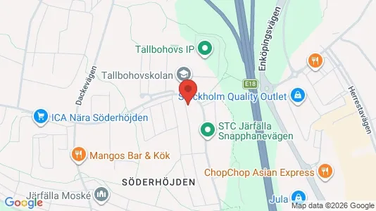 Apartments for rent i Järfälla - kort over placeringen