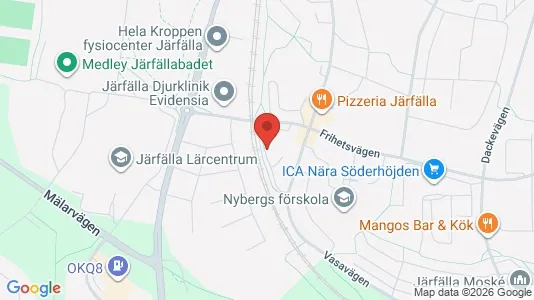 Apartments for rent i Järfälla - kort over placeringen