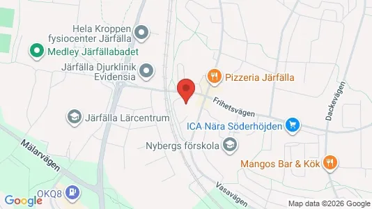 Apartments for rent i Järfälla - kort over placeringen
