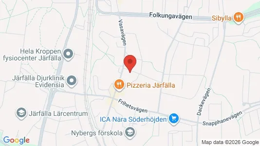 Apartments for rent i Järfälla - kort over placeringen