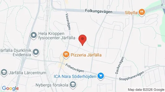 Apartments for rent i Järfälla - kort over placeringen