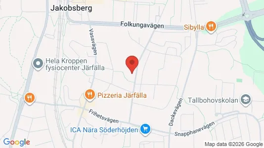 Apartments for rent i Järfälla - kort over placeringen