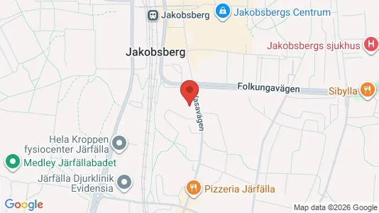 Apartments for rent i Järfälla - kort over placeringen