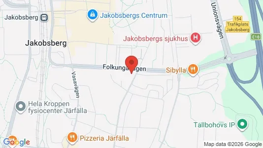 Apartments for rent i Järfälla - kort over placeringen