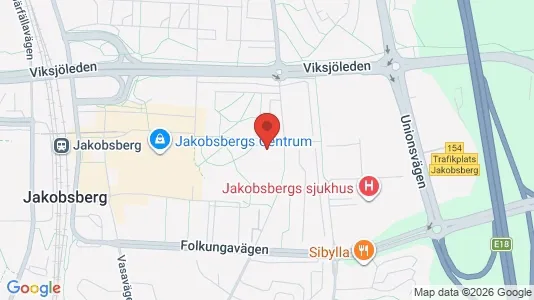 Apartments for rent i Järfälla - kort over placeringen