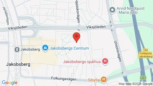 Apartments for rent i Järfälla - kort over placeringen