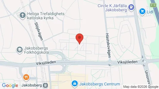 Apartments for rent i Järfälla - kort over placeringen
