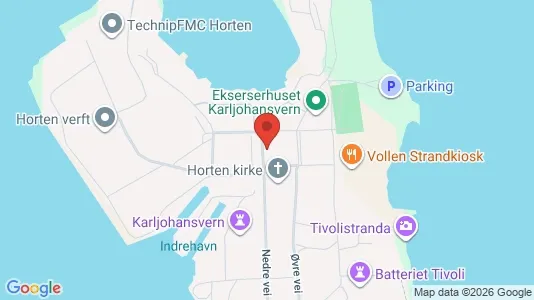 Apartments for rent i Horten - kort over placeringen