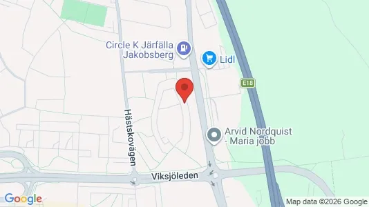Apartments for rent i Järfälla - kort over placeringen