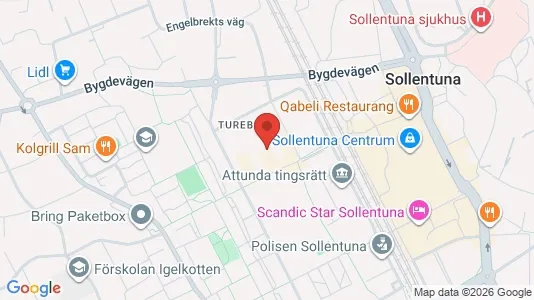 Apartments for rent i Sollentuna - kort over placeringen